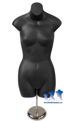 Female 3/4 Form, Black with MS3 adjustable Mann...